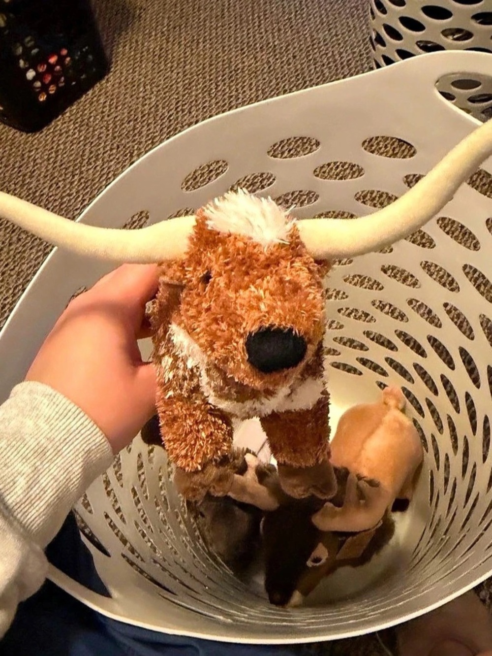 Douglas Plush Brown & White Animal Toy